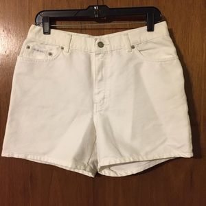 Calvin Klein Jeans White Shorts Size 12